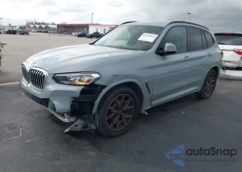 2024 BMW X3 Sdrive30I z USA, uszkodzony, nr VIN 5UX43DP09R9W89873